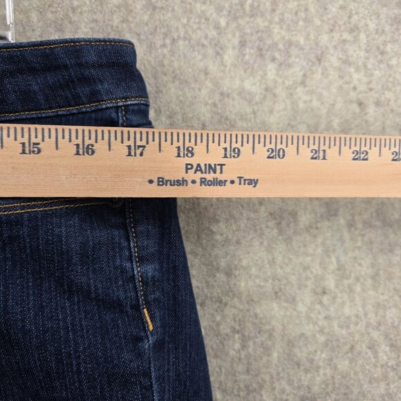 Ann Taylor Loft Women Curvy Bootcut Jeans Size 12 Mid Rise Cotton Blend - Picture 6 of 7